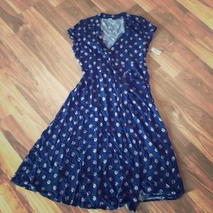 Old navy floral midi dress